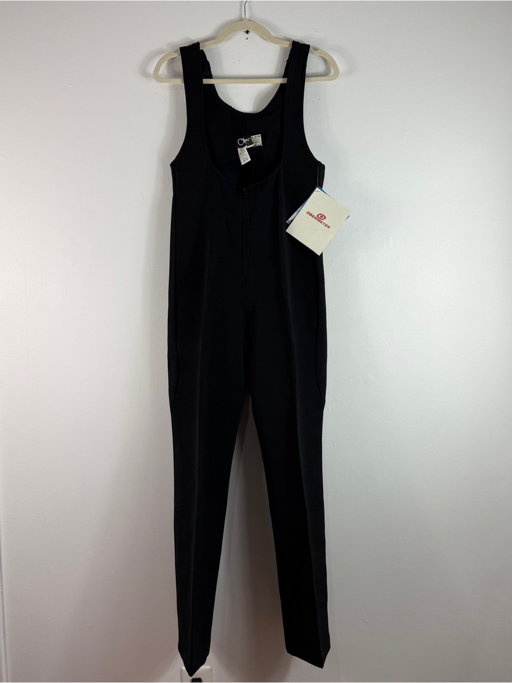 Vintage Obermeyer Ski Bibs Overall Snell Stretch Pant Women’s 12 R Black NWT